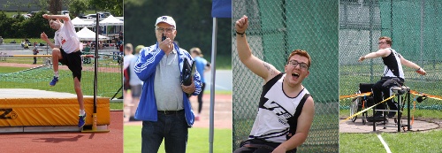 Andreas Neudert, Thomas Strohm und Luis Häcker (von links)