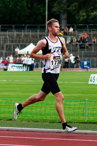 Kelvin Keim auf dem Weg zu Bronze über 5000 m